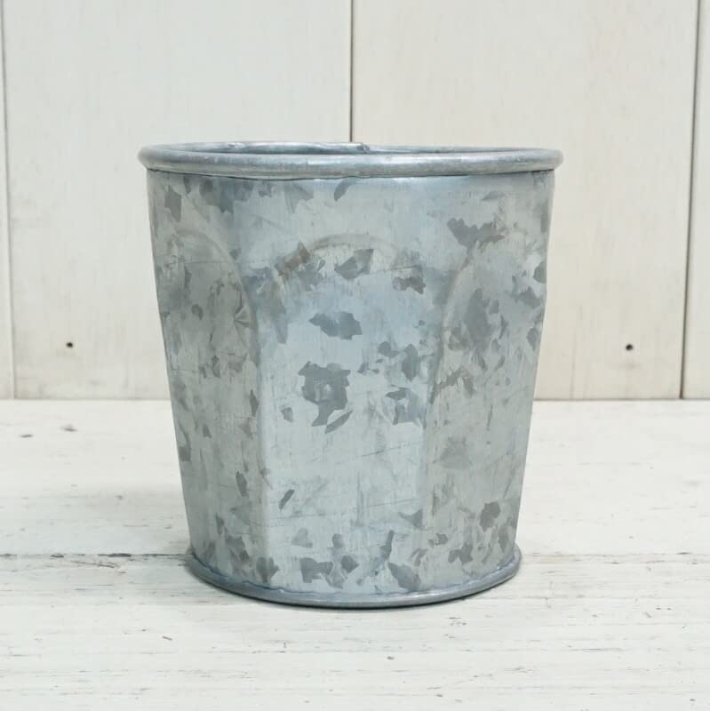 Amazon.co.jp: 植木鉢 おしゃれ アンティーク ブリキ シックブリキ